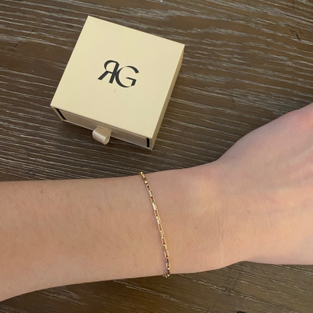 The RoseGypsy Gold Box Bracelet - Picture 2 of 5